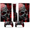 LNMLRBXEXZ Compatibile Con Adesivi Skin Per PS5 Slim Skin Disc Edition & Per Digital Console Controller Vinyl Cover Skins Wraps Scratch Resistant Compatible 41677 Avvolgimento(Disc Version)