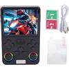 Tonysa Console di Gioco Portatile retrò, Schermo da 4 Pollici 720 X 720 Dispositivo di Gioco Portatile di Memoria da 128 GB con Processore Quad Core RK3326 a 64 Bit, per Giochi 2D 3D e (BLACK)