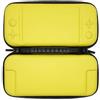 XUMIUZIY Gioca Console -Retenzione dello Stoccaggio, Mucosa Morbida Portatile Impermeabile Impedire il Danno -game Borse a Staffa con 10 Slot di Carte da Gioco per il Viaggio (colore giallo)
