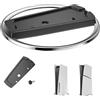 GAOHOU Supporto verticale verticale compatibile con PS5 Slim PS5 Pro PS5 Disc e console digitale Base antiscivolo con cuscinetto antiscivolo e vite