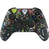Premium Controllerz Controller di gioco personalizzato per Xbox One Soft Touch Design - Soft Shell per Comfort Grip X - Microsoft Xbox 1 (Festa spaventosa)