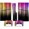 YLMKMVLCZC Pelle Decalcomania Per PS5 Slim Skin Disc Edition Console E Controller Vinyl Cover Skins Wraps Resistente Ai Graffi Compatibile No Shrinkage Forte Adesione 28410 Avvolgimento Della Pelle