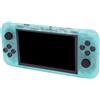 Sxhlseller Console per Giochi retrò Portatile Prestazioni Potenti Schermo IPS da 5 Pollici DDR4 da 2 GB per Lettore di Videogiochi Portatile (Verde trasparente)