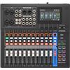 YAMAHA MGX12V Digitale Mixing-Konsole - Kompakter Audio- & Video-Mixer mit Touch-LCD-Steuerung, HDMI-USB-Capture, Bluetooth-Audio, Dual-USB und microSD-Recording - Schwarz