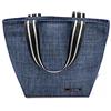 Iris Barcelona Lunchbag Tote Blu marmorizzato senza contenitori