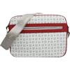 POLLINI BORSA HERITAGE PVC TE8402PP02Q Rosso 1110B AVORIO +VIT.LACC