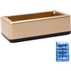Generic Distributore di copertura per scarpe-Macchina automatica di copertura, distributore non slip portatile, operazione a mani libere | Protettore per scarpe resistente resistente con 100 coperture, soluzi