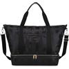 Ds UUby Borsa a Tracolla da Donna, Grande Capacità Borse Tote con Cerniera, Donna Sportiva per Lavorare Shopping Viaggio (Black)