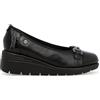 Melluso Décolleté Comodo Donna in Morbida Pelle Nero k55281 36