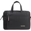 Tommy Hilfiger Borsa Laptop Uomo Pique Slim Computer Bag con Zip, Nero (Black), Taglia unica