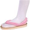Wolancy Demon Slayer Cosplay Zoccoli Scarpe Tanjiro Nezuko Rengoku Shinobu Costume Scarpe con Calze, Mocassini Eleganti da Donna, 42 EU