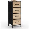 IDMarket - Mobile a 4 cassetti Utah 30 cm chiffonnier, Contenitore di Design Industriale