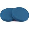 Generico Cuscini Sedia Rotondi 40/35/30/45/50cm Cuscino Sedie Antiscivolo 2 pezzi per Sedie Cucina Giardino e Sala da Pranzo Casa Sgabello Cuscino Sedia Rotondo Cuscini sfoderabili(Blu,Diameter: 35CM/14in)