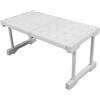 Generic Scaffale Allungabile per Armadio, Struttura Stabile per Riporre gli Oggetti di Smistamento Multifunzionale, Altezza 22 Cm, Durevole, Espandibile, per la Casa (Lunghezza 37‑48