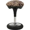 TOPSTAR Sitness 20 Animal Collection - Sgabello ergonomico da lavoro girevole, con effetto oscillante, giraffa