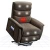 FLEXISPOT Poltrona relax elettrica alzapersona, poltrona massaggiante reclinabile con funzione riscaldamento, poltrona letto per TV, assistenza alzata, Marrone Chiaro(XL3 PRO),Alzapersona elettrica