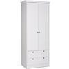 Inter Trade Corporation Intertrade 001737 Armadio Aura 14, 80 x 200 x 51 cm, Colore: Bianco