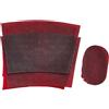 JTKSSCS Rete per Borse Uncinetto Borsa A Secchiello for Ricamo A Maglia, Accessorio for Maglieria, Cucito, Tessitura, Foglio di Rete in Plastica for Fai da Te(Black 48cm)