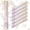 Lage 6 Spara Coriandoli a Farfalle Bianche, Tubo Cannone Sparacoriandoli per Battesimo Nascita, Comunione, Fidanzamento, Matrimonio, Compleanno, Confetti Cannon (set da 6)