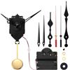 Fangxuee Kit per Orologio con Meccanismo A Pendolo al Quarzo, Meccanismo di Melodia, Meccanismo di Attivazione del Carillon, con 3 Paia di Parti di Riparazione DIY per Orologi A Mano
