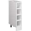 Vicco Scaffale da cucina R-Line, Bianco, 20 cm senza piano di lavoro, per la libera combinazione all'interno di sistemi cucina modulari