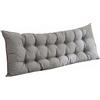 CXLT Cuscini Testata letto Cuscino Lombare da Lettura imbottito Cuscino di supporto per schienale Cuscino di posizionamento Cuscino multifunzione per letto/Testiera/divano/poltrona lunga(110x50x10cm,Gray3)