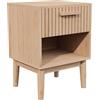 MOTUZP Comò con 2 cassetti, Comodino Alto e Stretto, Comodino per Camera da Letto, Armadio per Camera da Letto, Soggiorno, Ideale per Soggiorno, Ufficio (40 * 35 * 55 cm)