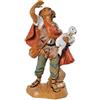 Fontanini Pastore con Pecora 12CM STATUINA in Resina per PRESEPE (F-83)