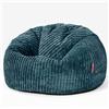 Lounge Pug Poltrona Sacco Classic in Velluto a Coste, Tiglio, Pouf Sacco per Adulti per Soggiorno e Relax