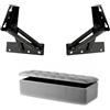 P17- MECCANISMO ALZA POUF| SET: 1 pezzo DX + 1 pezzo SX