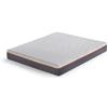 Nature Bedding Materasso Matrimoniale 160x190, Waterfoam Memory, Anallergico, Effetto Micro Massaggiante, Imballaggio Sottovuoto