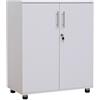 MMT Furniture Designs Ltd MMT Furniture Designs SD-IV18 Armadio di stoccaggio, Legno ingegnerizzato, Bianco, Taglia Unica