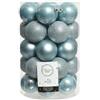 Kaemingk NATALE BOX 34 SFERE DIA8CM MISTY BLUE