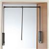 Servetto Armadio Grigio scuro / Nero 77 cm x 120 cm Soggiorno