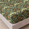 Odot Lenzuolo Elasticizzato con Angoli, Stampa Fiore Lenzuolo Coprimaterasso Morbido Lenzuola sotto Microfibra per Singolo Matrimoniale e Una Piazza e Mezza (160x200+25cm,Stile Etnico)