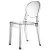SCAB DESIGN Sedia Modello Igloo Chair in Polipropilene Set 4 Pezzi - Disponibile in 5 Colori E Modello IGNIFUGO (Trasparente, POLICARBONATO)