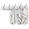 CapitanCasa Pack 6 Pezzi Asciugamano Strofinacci Cucina in Cotone Fantasia Rinfranto
