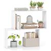 RELAX4LIFE Libreria Scaffale a 3 Ripiani, Libreria Esposizione in Legno, Dispositivo Antiribaltamento, per Studio, Soggiorno, Camera da Letto e Ufficio, 80 x 22 x 70 cm (Bianco)
