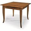 EsteaMobili Estea Mobili - TAVOLO QUADRATO FISSO 80X80 LEGNO COL NOCE ARTE POVERA SUPER PREZZO - 110999902421