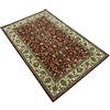 WAWA TEPPICH Herati Orient Tappeto Rosso 100% lana tuffo a mano Marrone Beige 170 x 240 cm