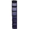 HOUSE COLLECTION (HSC) HOUSE COLLECTION Organizer Armadio 30 x 30 x 120 cm, con 6 ripiani, Salvaspazio Portatutto da Appendere per Maglioni, T-Shirt, Scarpe, Borse - Blu -HSC1957