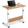 Frilla Tavolo portatile pieghevole - Regolabile in altezza e inclinazione, con superficie ampia - Ideale per letto, divano e smart working | EVOSTUL