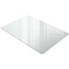 Wallfluent Vetro di Ricambio per Tavolino 100x70 cm | Vetro Satinato | Antigraffio | Facili da Pulire | Effetto Opaco | Fai da Te (DIY) | per Soggiorno, Sala da Pranzo, Ufficio | Bordo Filolucido