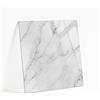 Generic Piano per Tavolo Quadrato 50x50 cm | Base In Vetro Temperato | Lastra di Protezione | Installazione Semplice | Con Cuscinetti Antiscivolo | Per Pranzo, Cucina | Decorativo - Superficie in Marmo