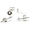 NaturSchatulle Orecchini 100% Argento Sterling 925 Base con Chiusura | 5 Paia | Gioielli Fai da Te Crafting | Creazione di Gioielli | Chiusura a Farfalla …