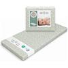 baby idea Comodo Materasso Lettino da Campeggio Universale Pieghevole e Traspirante Federa in Tessuto Cotone 100% Sfoderabile Pratica Borsa Viaggio Rigorosamente Made in Italy (60x120X4 Stelle)