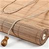 JIAOLUN123 Tenda a Rullo in bambù Tapparella ?in Bamboo Filtro Luminoso Cortina di bambù tapparelle Protezione dal Sole e dalla Privacy,Tende Romane per finestre e Porte (80 x 180 cm)