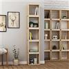 Totò Piccinni Libreria GAIA 32 x 167h in legno (Naturale)