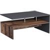 Vicco Tavolino da salotto Amato, Antracite, 90 x 52.6 cm