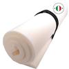 Viglietti Foglio Spugna/Gommapiuma/Poliuretano Espanso 100X200 cm INDEFORMABILE Alta DENSITA' (BIANCO H.3)